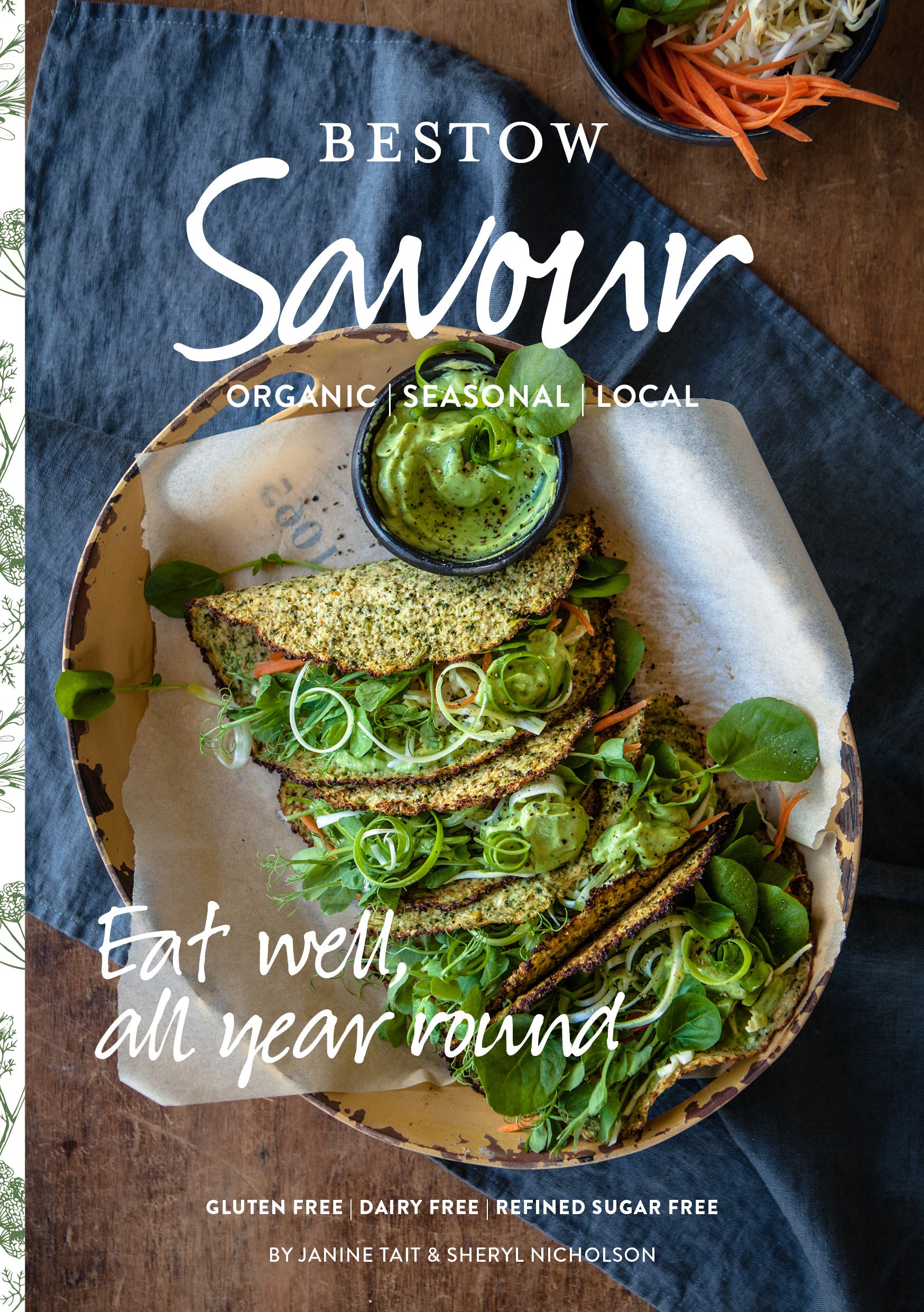 Bestow Savour Vegetarian Recipe Book