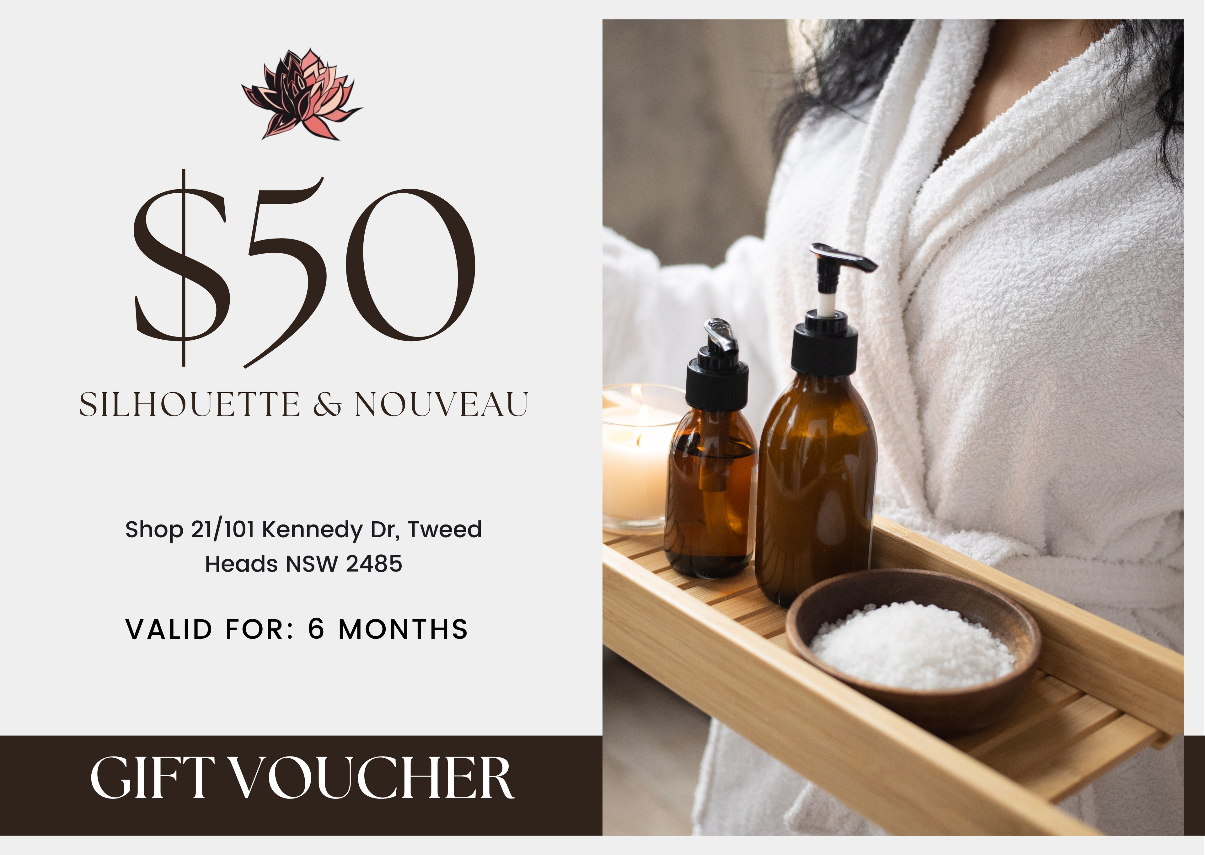 Silhouette/Nouveau Gift Vouchers