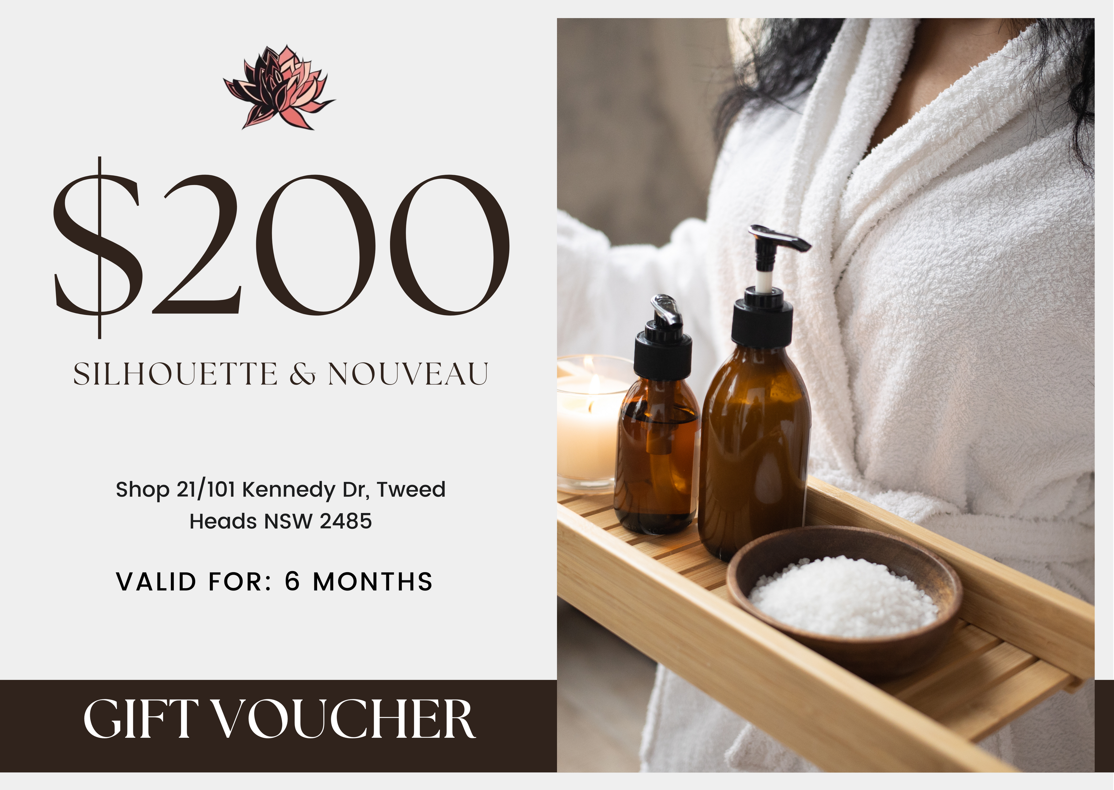 Silhouette/Nouveau Gift Vouchers