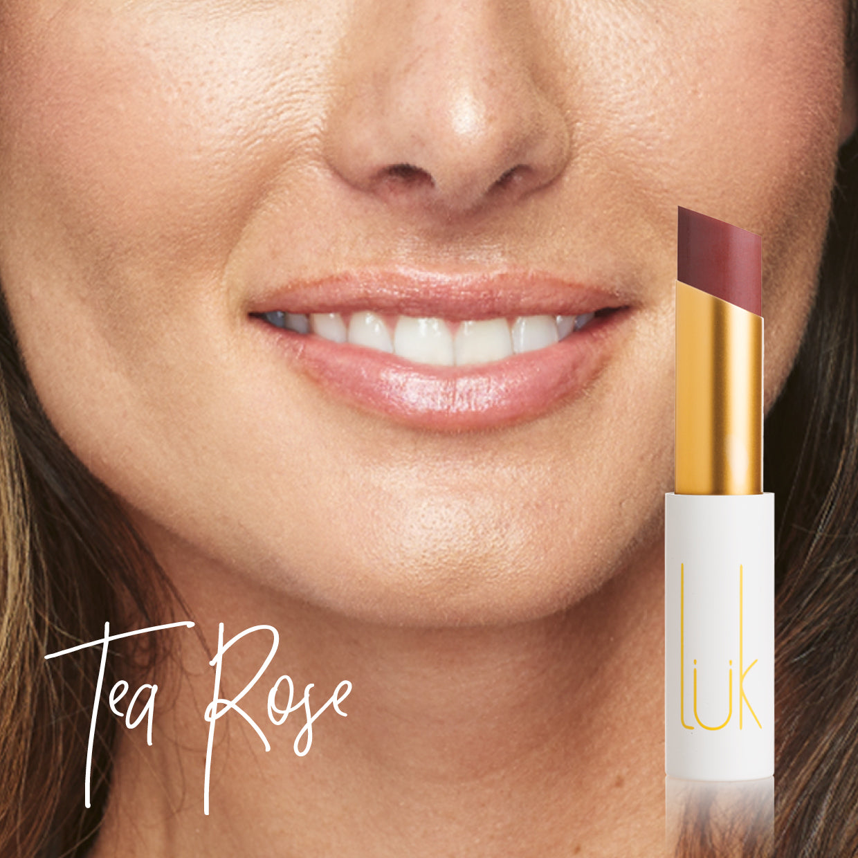 Luk Lip Nourish Tea Rose
