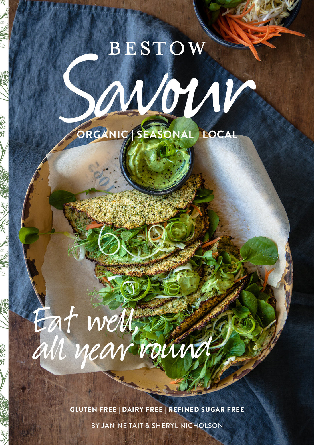Bestow Savour Vegetarian Recipe Book