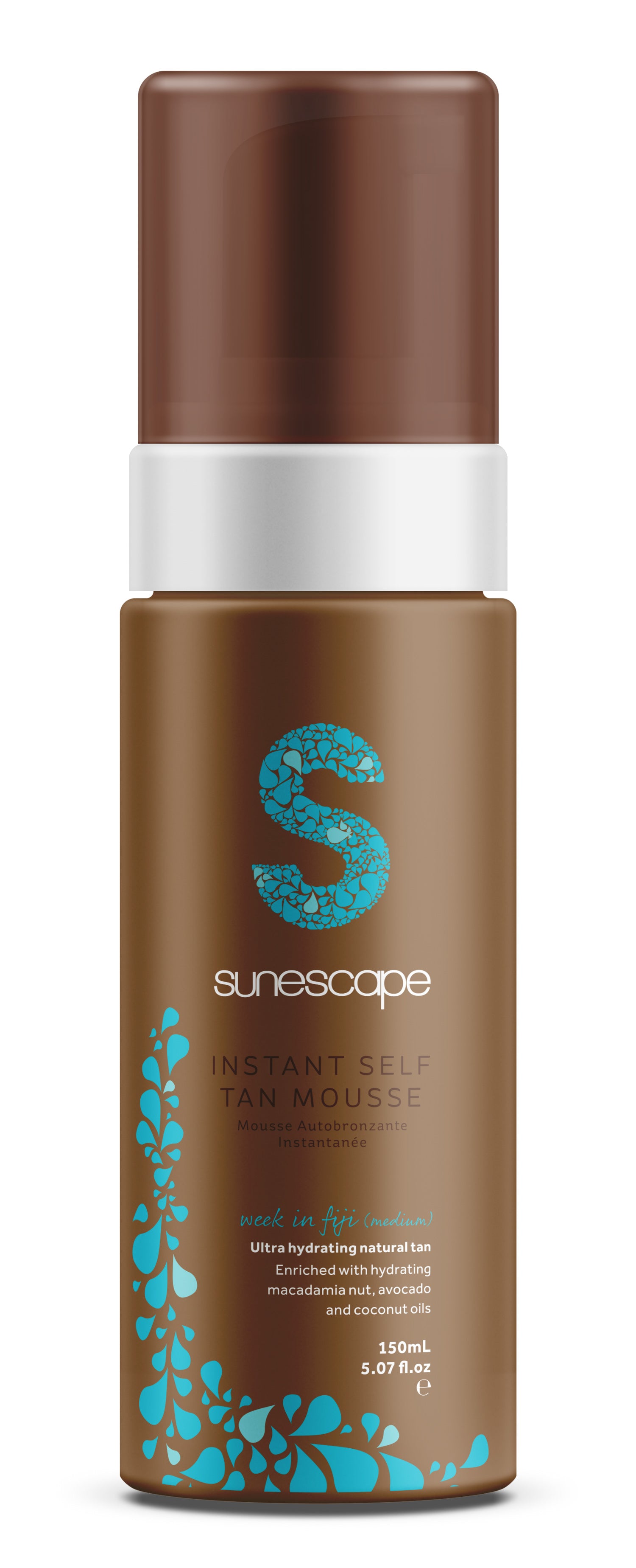Sunescape Instant Self Tan Mousse 150ml - Week in Fiji